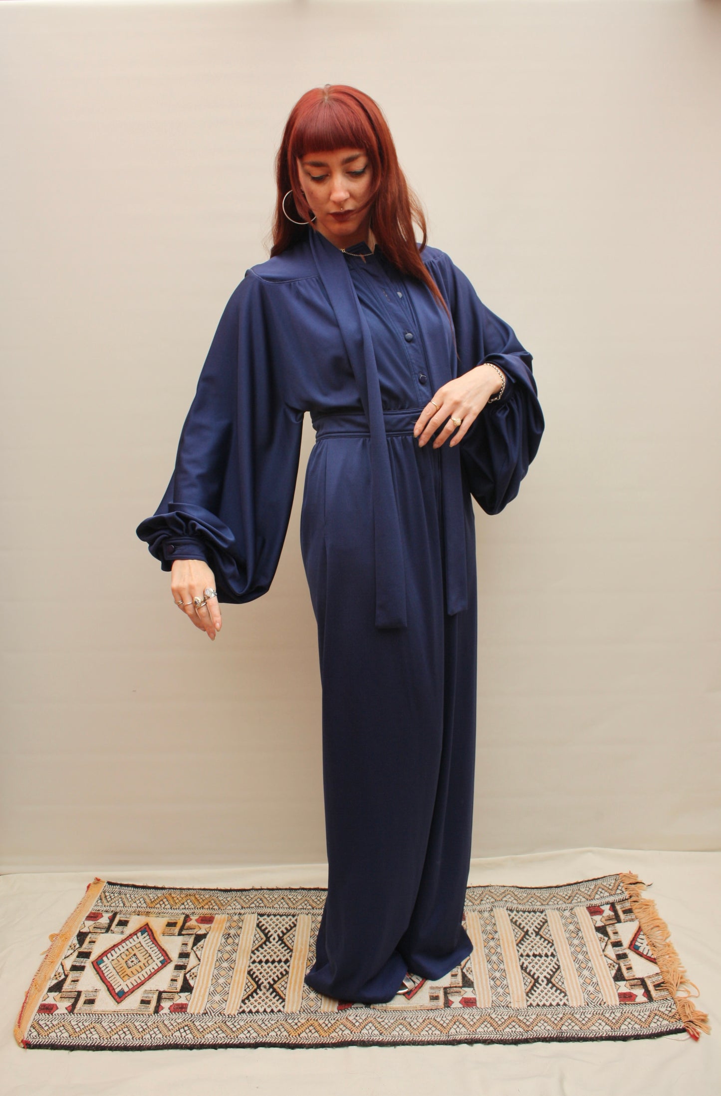 Vintage Jean Varon Maxi Dress