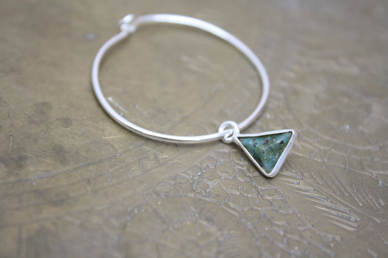 Turquoise Hoop Earrings