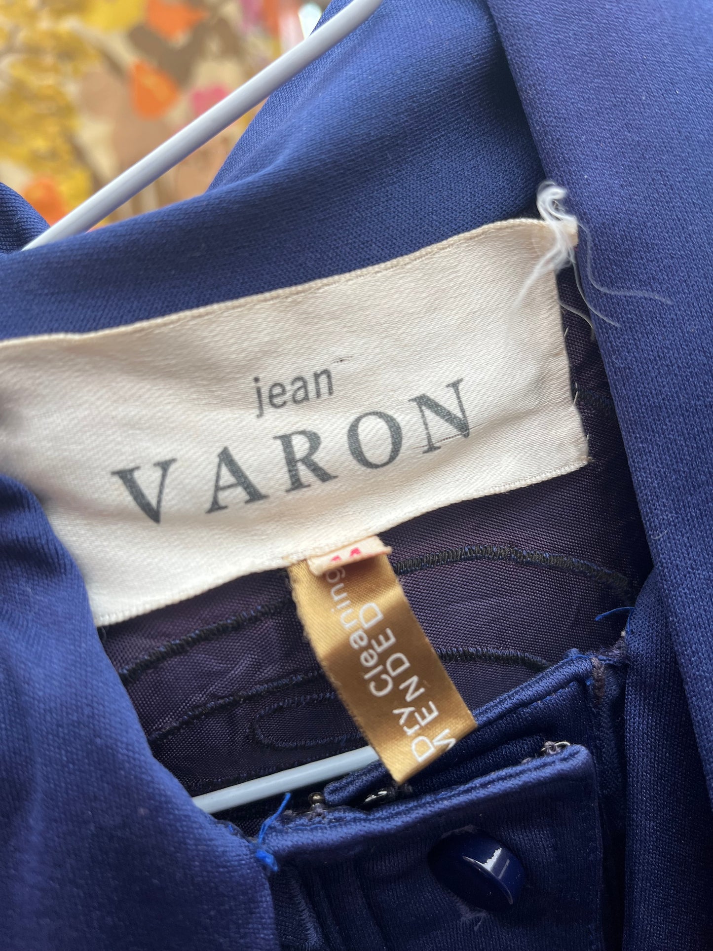 Vintage Jean Varon Maxi Dress