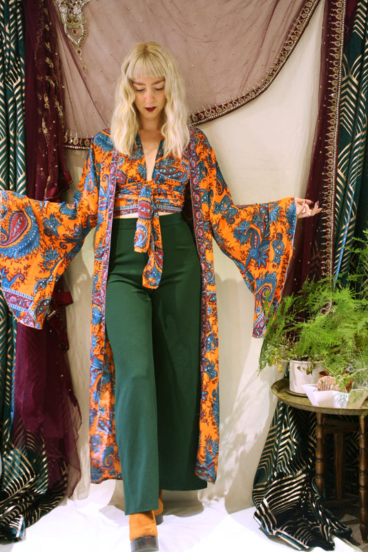 'Janis' Flared Sleeve Kimono