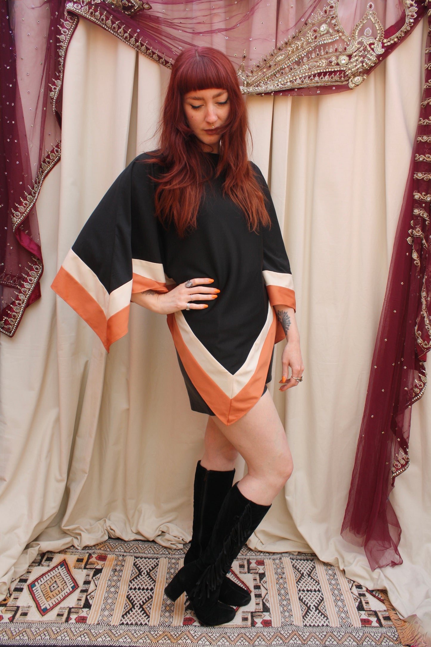 Vintage 70s Triangle Top