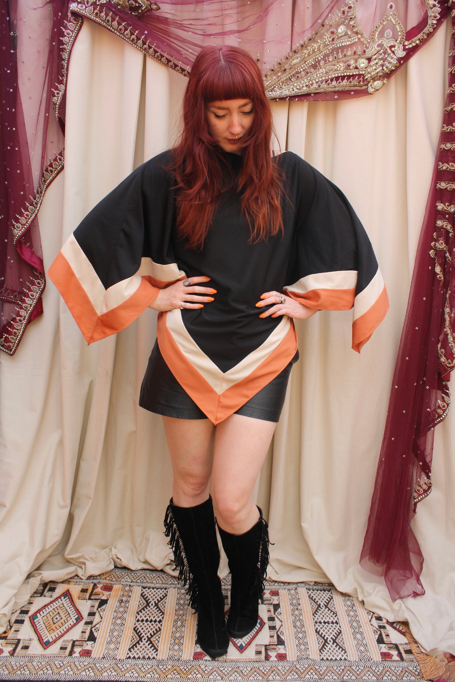 Vintage 70s Triangle Top