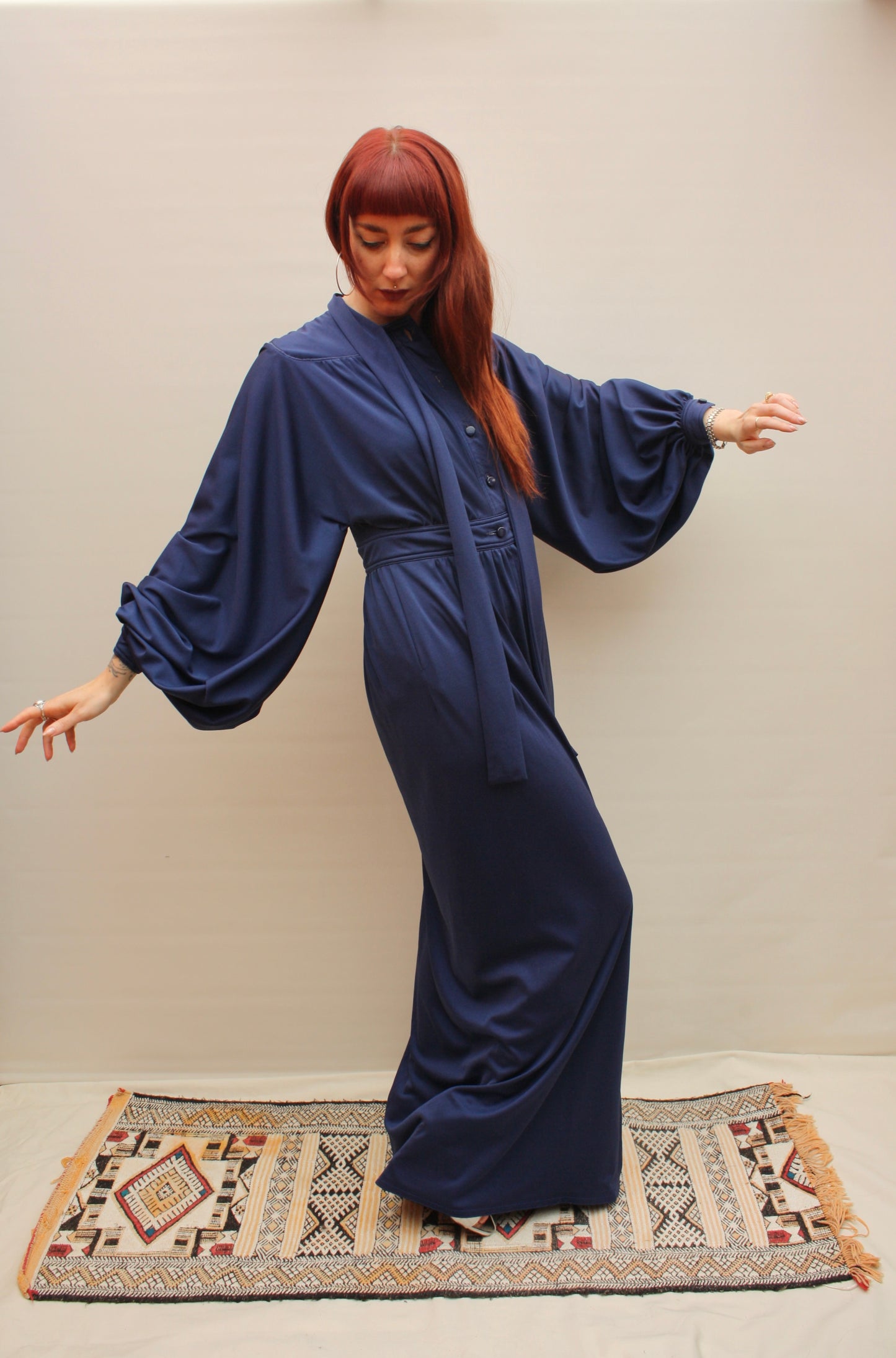 Vintage Jean Varon Maxi Dress