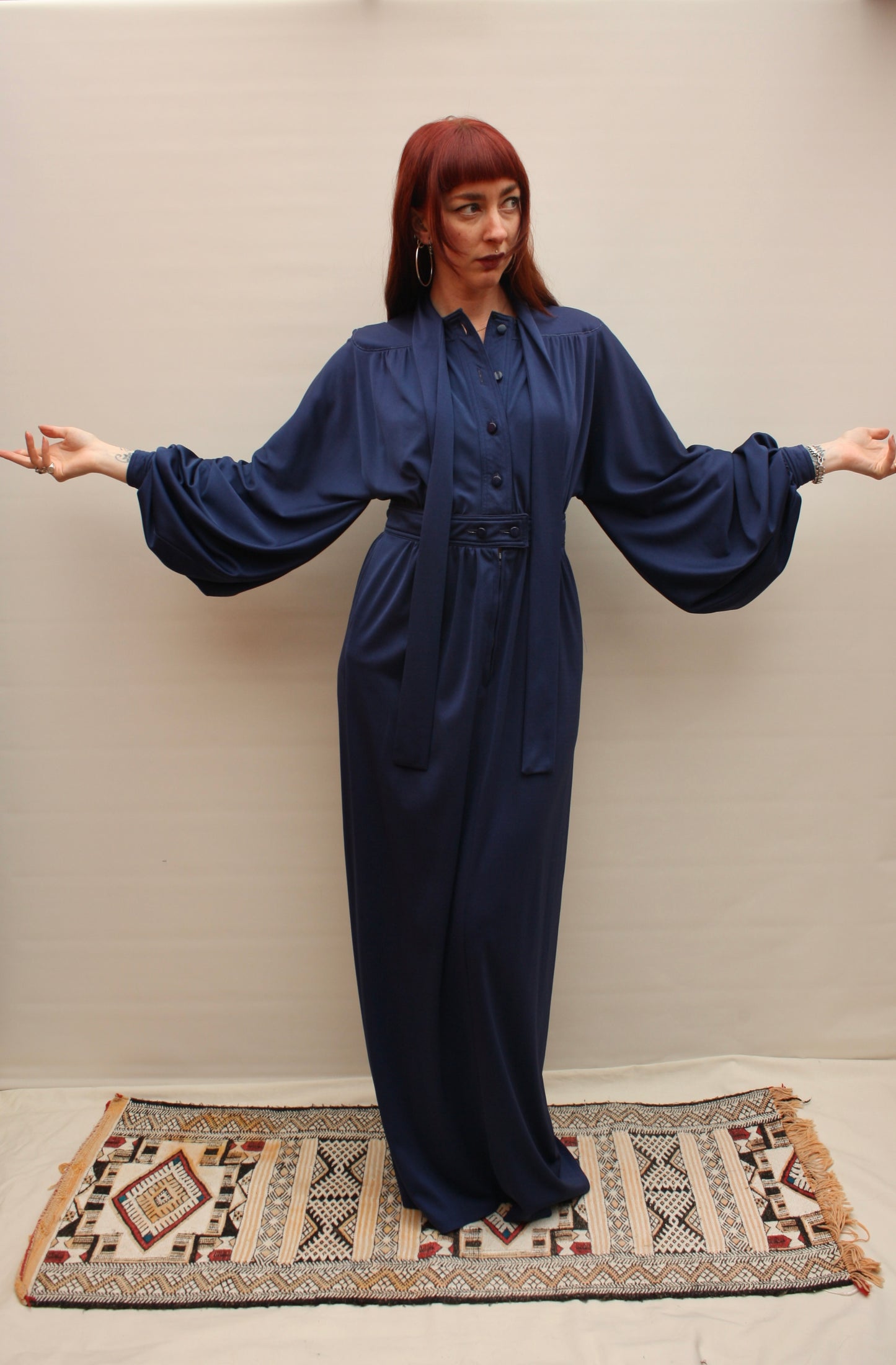 Vintage Jean Varon Maxi Dress