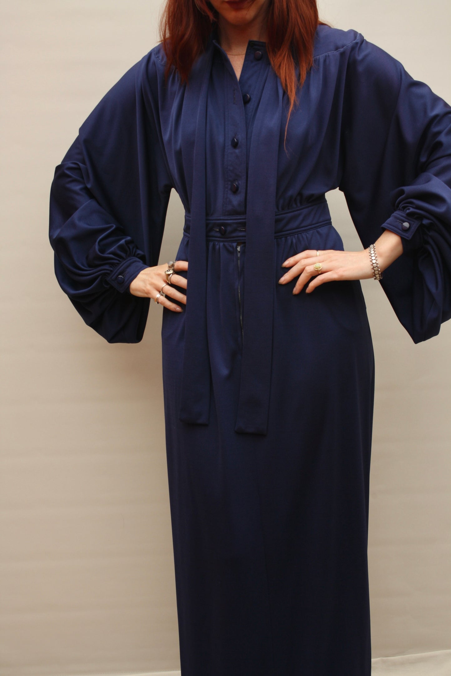 Vintage Jean Varon Maxi Dress