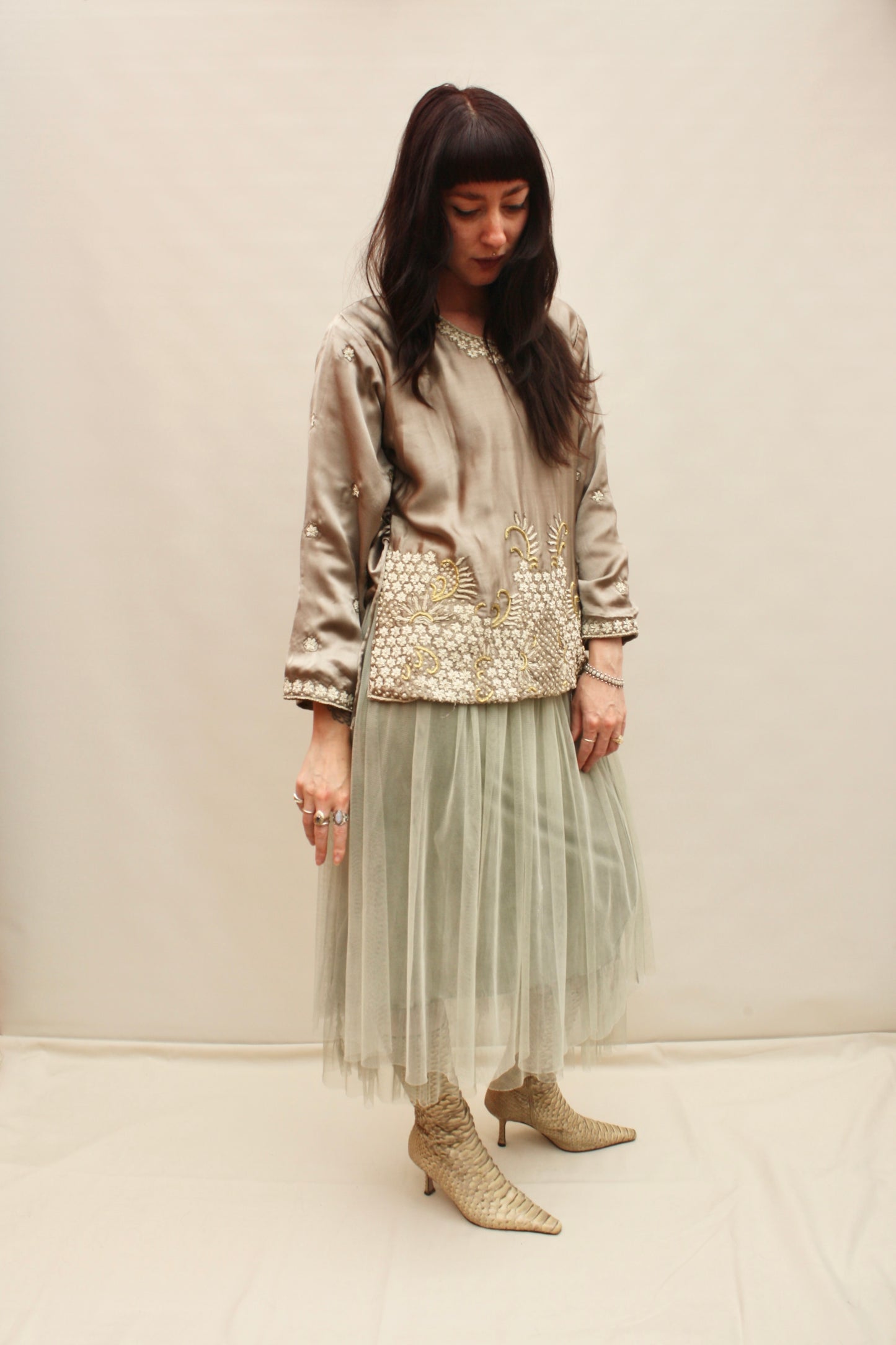 Vintage Silk Indian Blouse