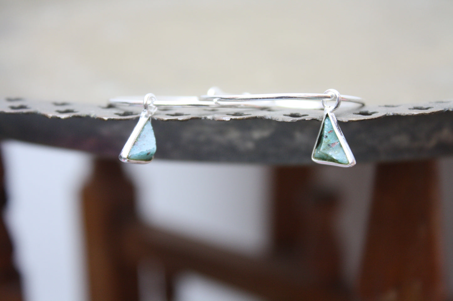 Turquoise Hoop Earrings