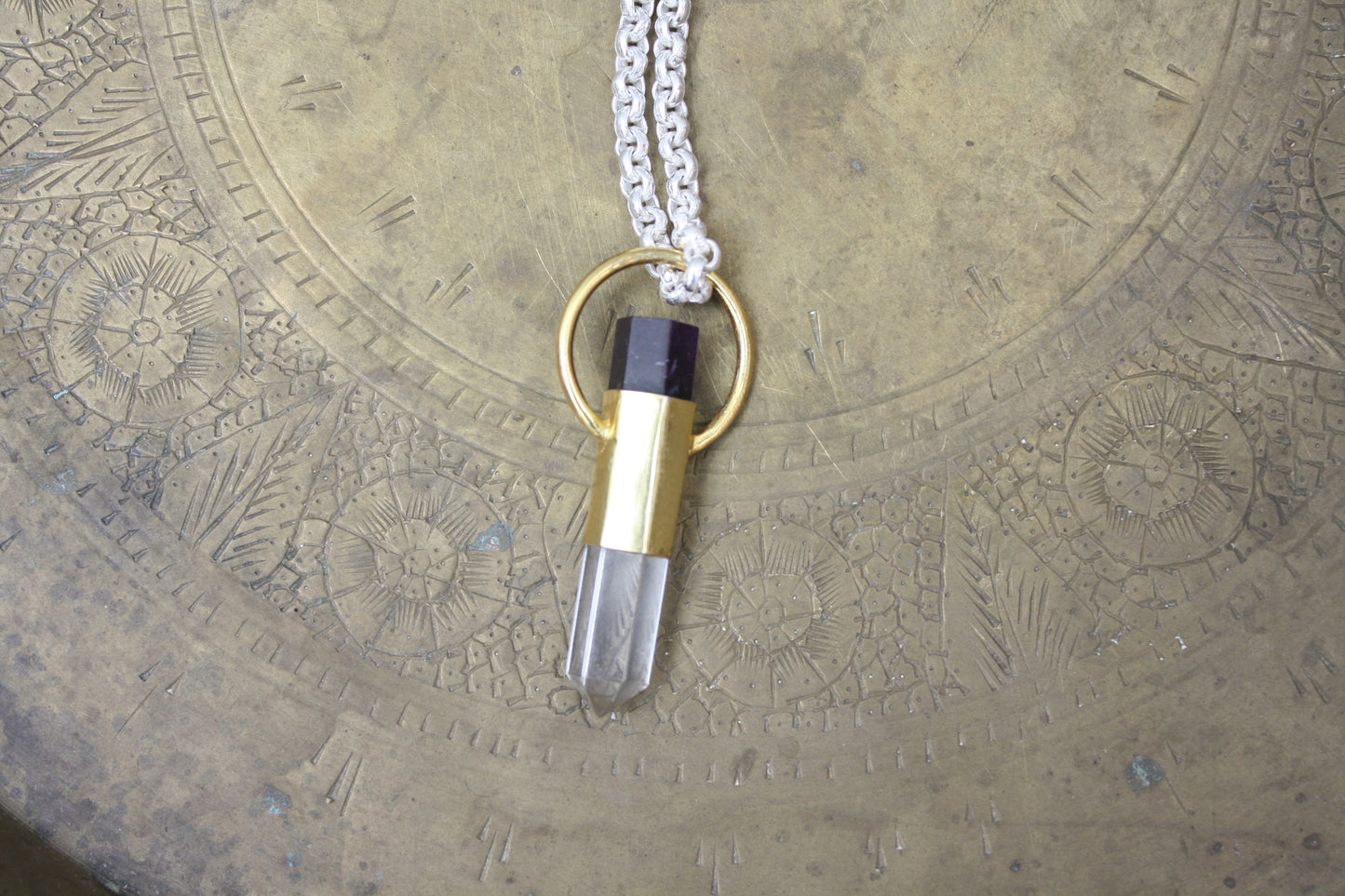 Amethyst Quartz Necklace