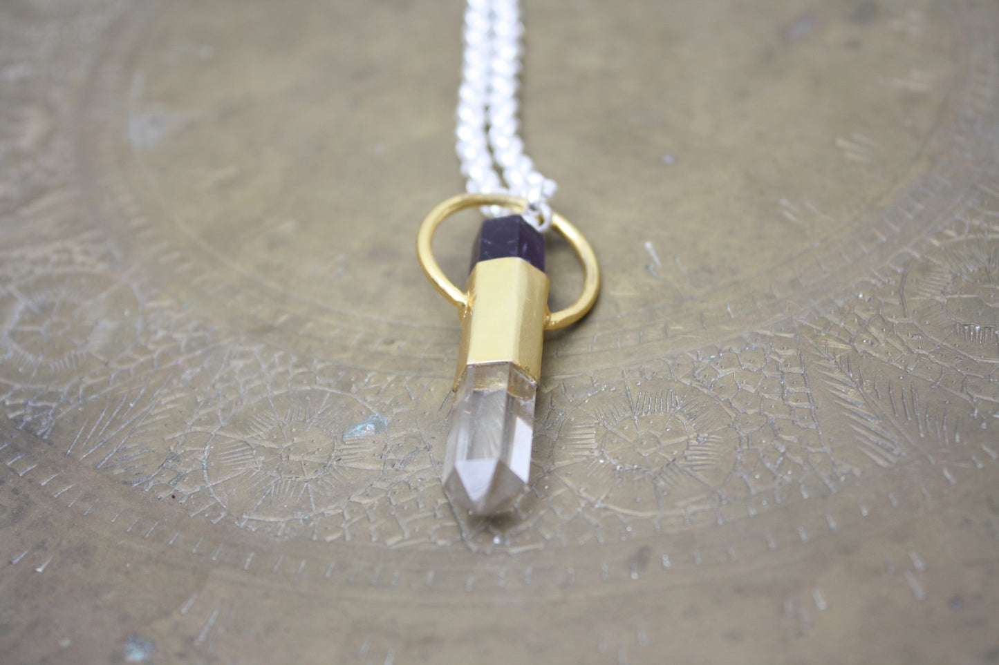 Amethyst Quartz Necklace
