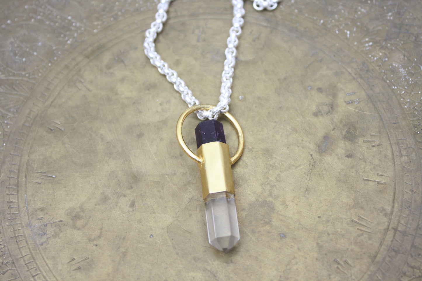 Amethyst Quartz Necklace