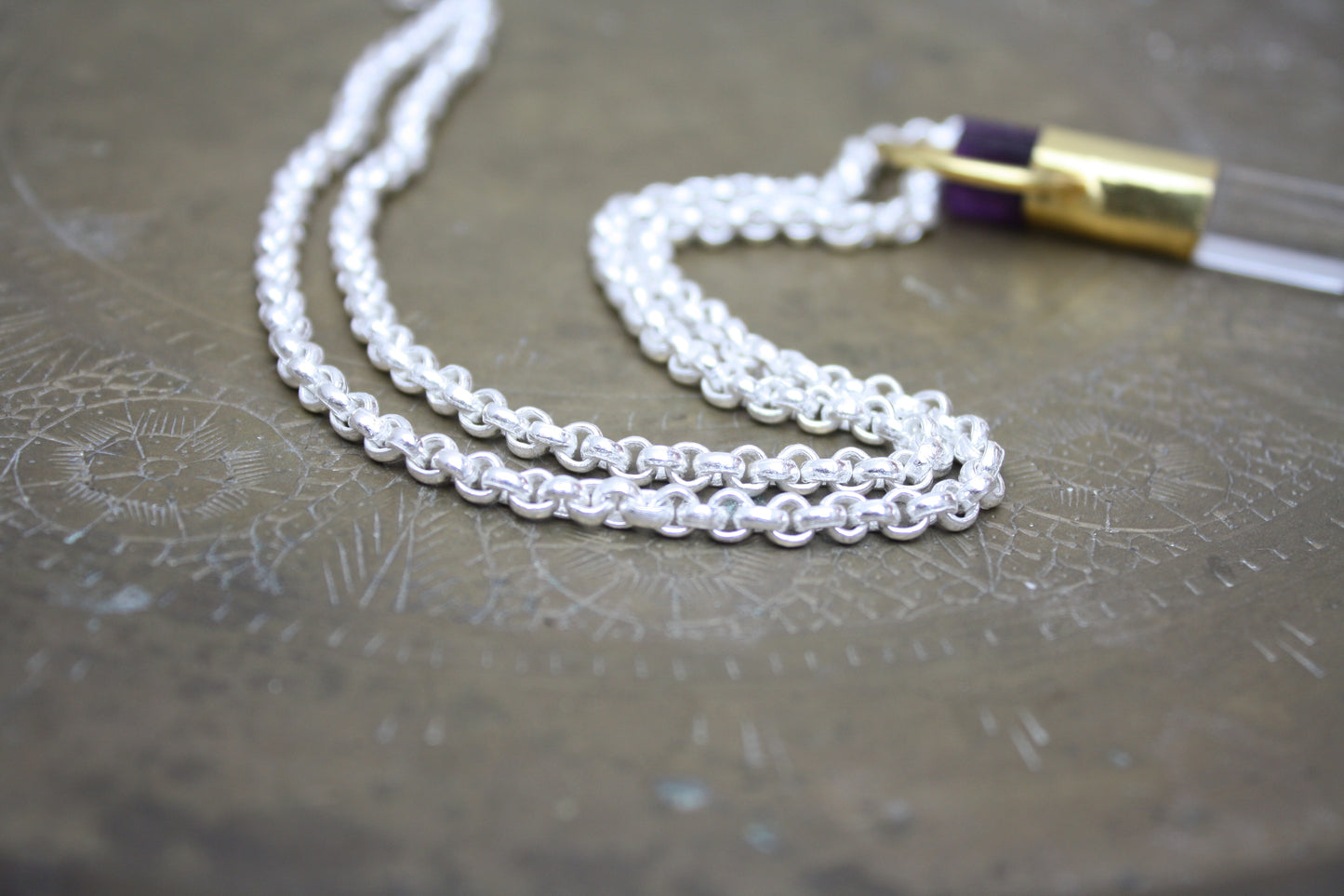 Amethyst Quartz Necklace